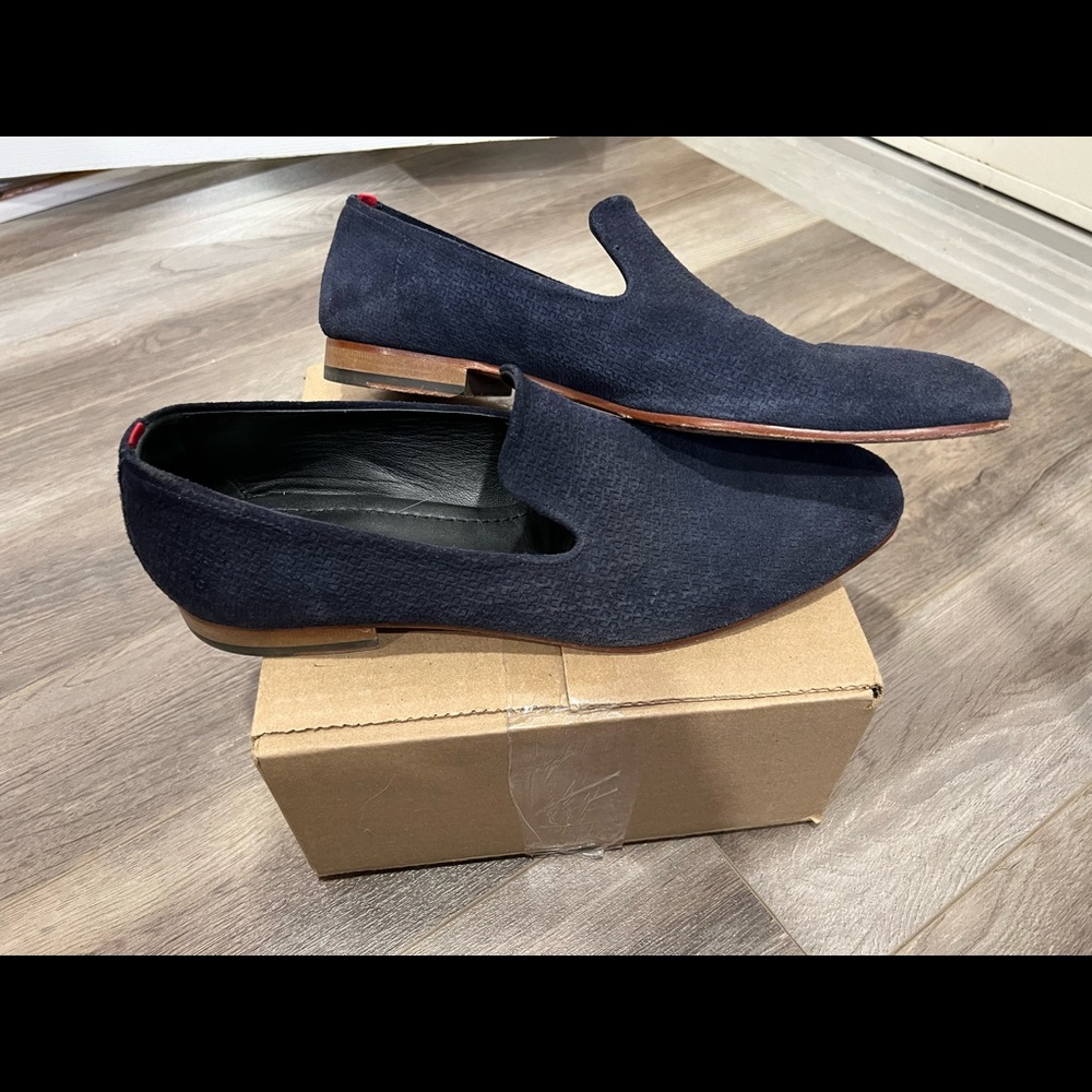 Hugo Boss Navy slip on size 11